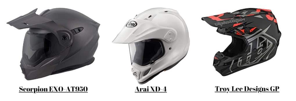Dual-Sport Motorcycle Helmet