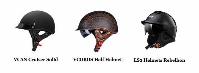 Half-Shell-Motorcycle Helmet-Cons-agvsport