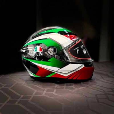 Black, red, white, green new K-6 helmet-Are Expensive Motorcycle Helmets Safer