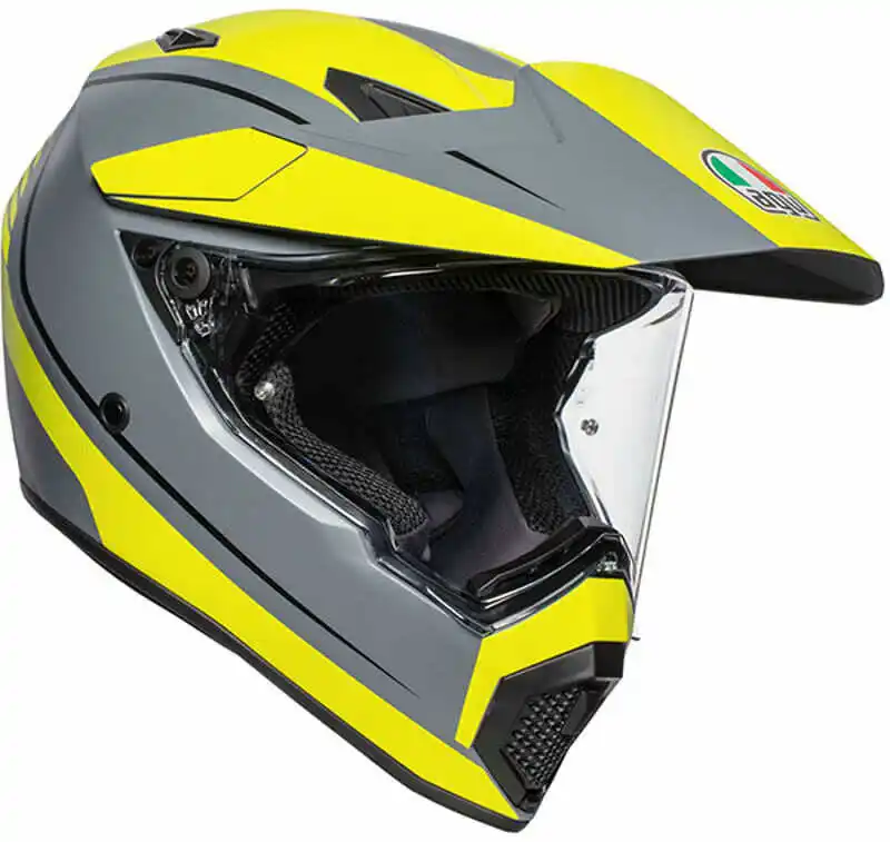 agv-ax9-helmet-pacific yellow 