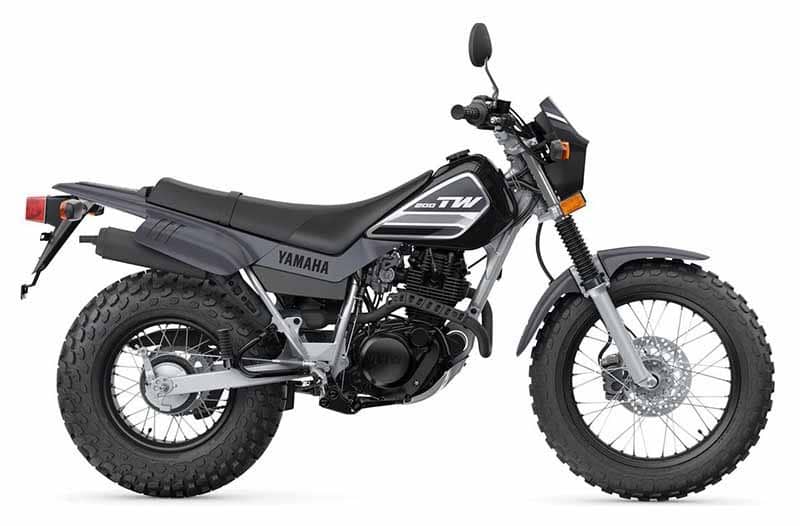 2023 Yamaha TW 200 black
