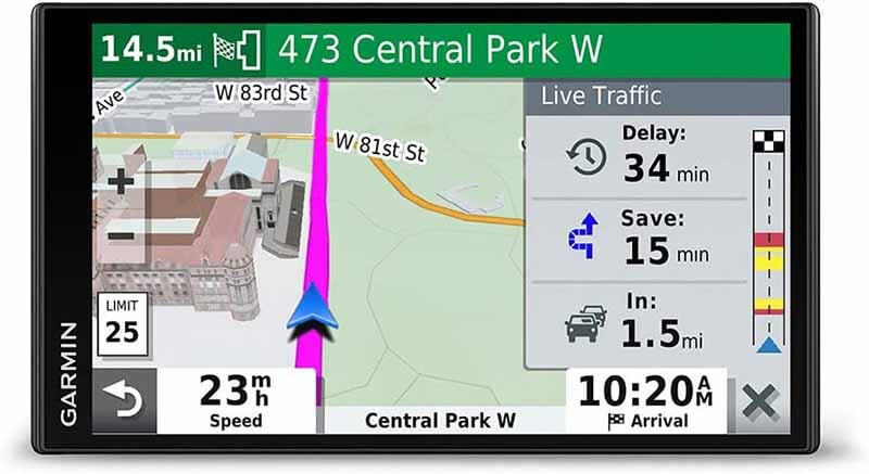 Garmin DriveSmart Built-In Voice-Controlled GPS Navigator