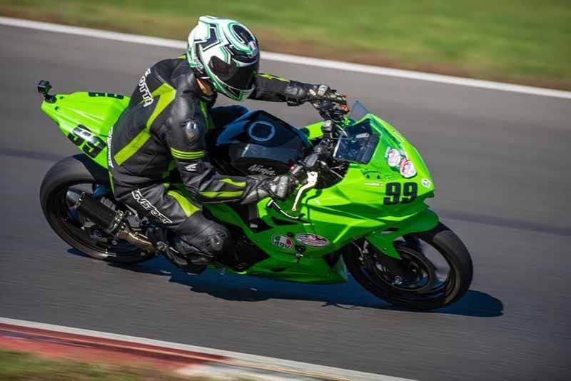 Motorcycle Industry Consulting-Michael Parrotte-Founder of AGV Sports Group-Kawasaki Ninja 400-Green