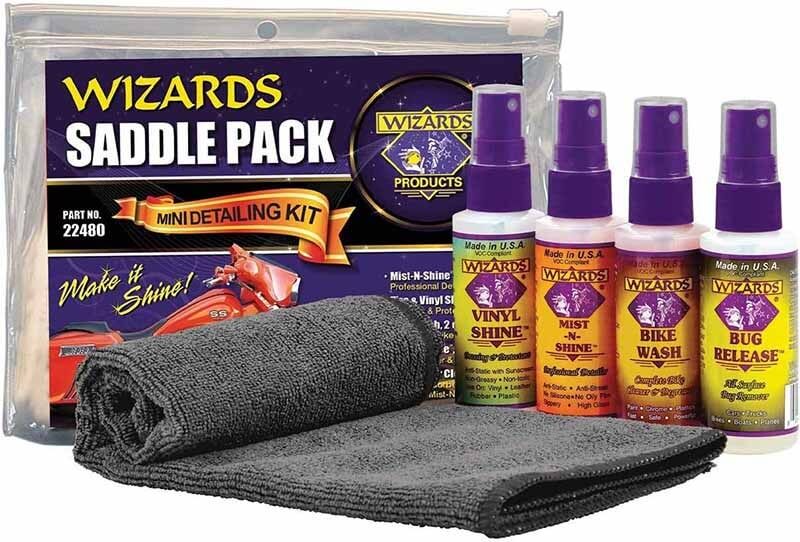 Wizards Motorcycle Cleaner Kit