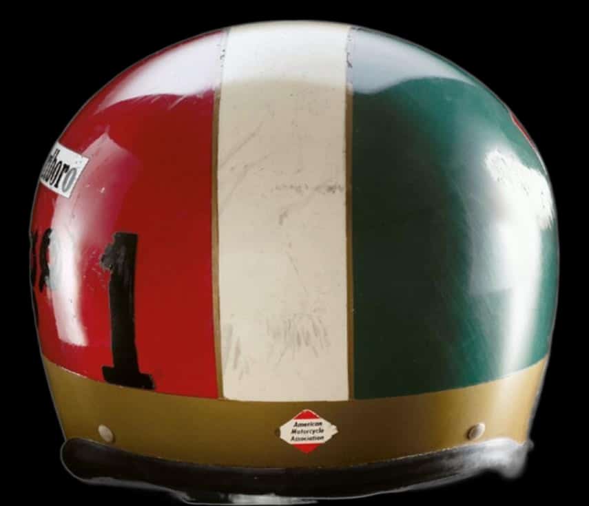 AGV X3000, the first full-face helmet in Europe.