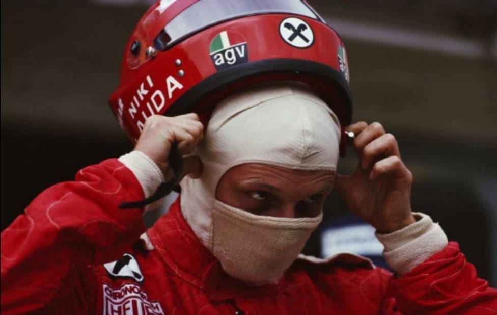 The world-famous Austrian F1 Champion Niki Lauda.