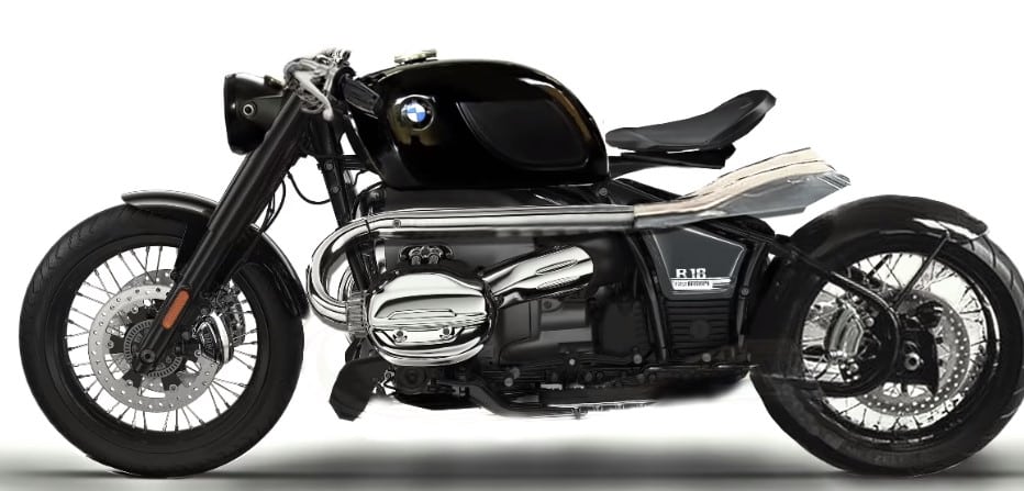 A bobbed version of the BMW R 18 base, which is the largest production boxer twin ever made. Even without much work done to the engine and transmission, this motorcycle has shed significant weight compared to the stock option and is lighter and nimbler for it.