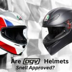 two helmets to answer are AGV Helmets snell approved