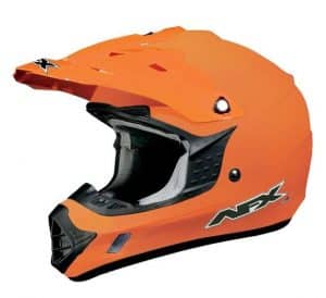 Orange Motorcycle Helmets - afx fx17