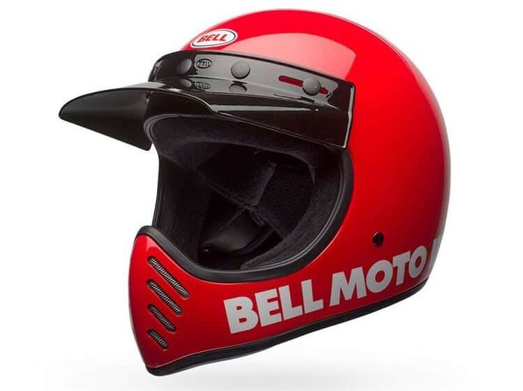 Retro Motorcycle Helmets - bell moto 3