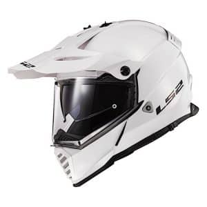 White Motorcycle Helmets - ls2 blaze