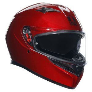 red motorcycle helmets- AGV K3
