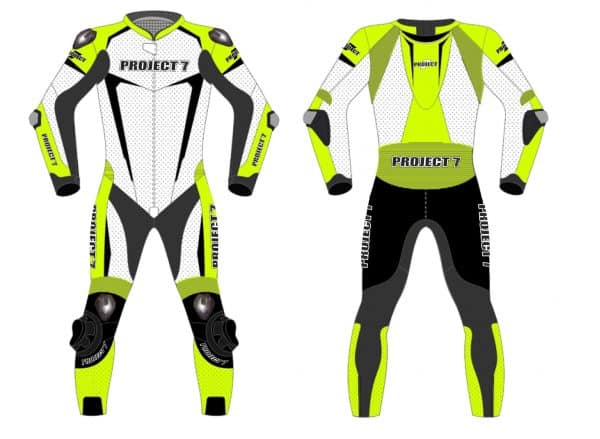 Custom Suit - White Yellow - PROJECT 7